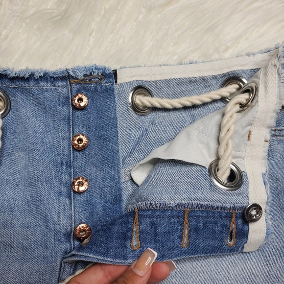 Diesel Denim Shorts With Rope Belt - Picture 9 of 11